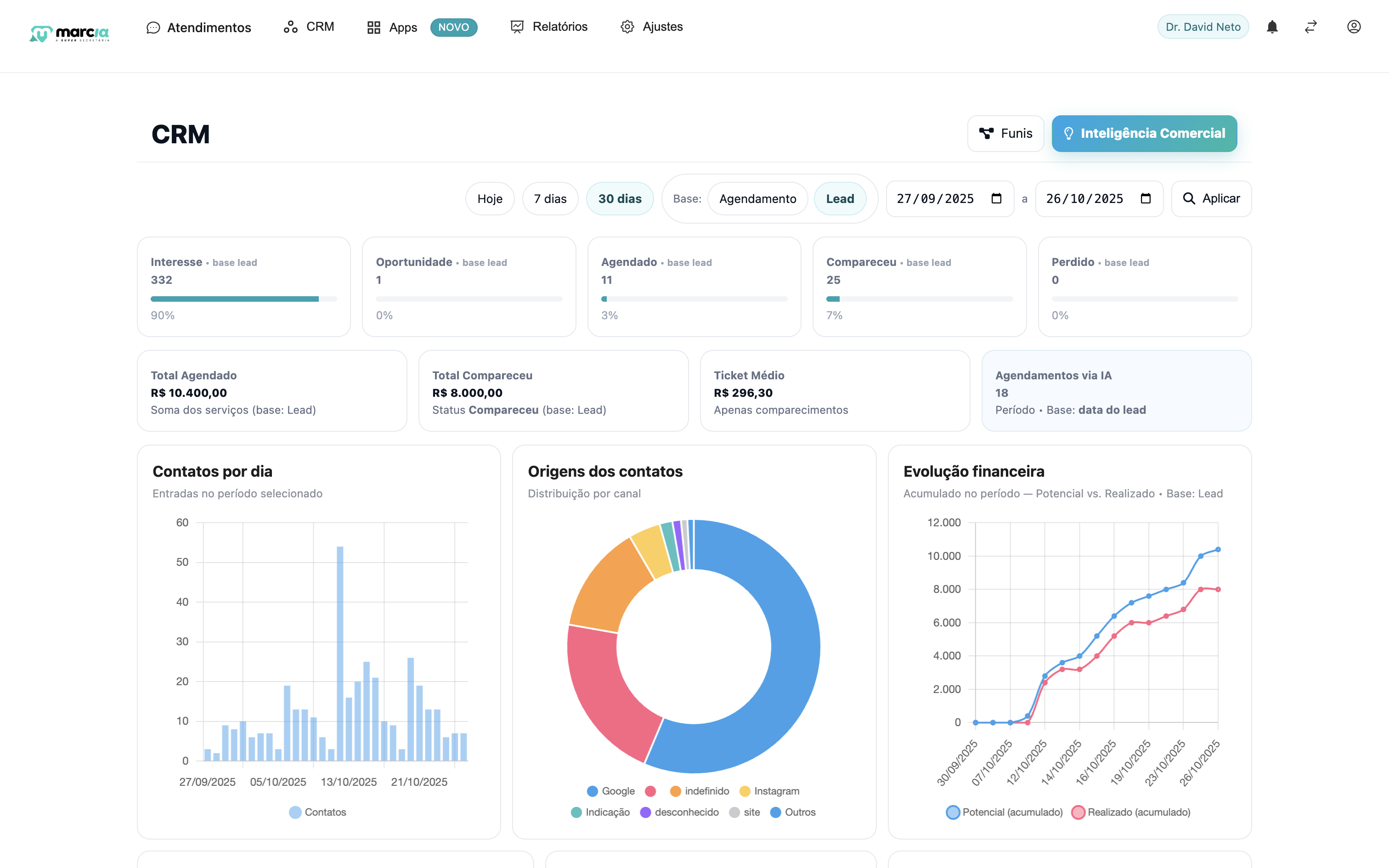 Tela 1 — Super Márcia